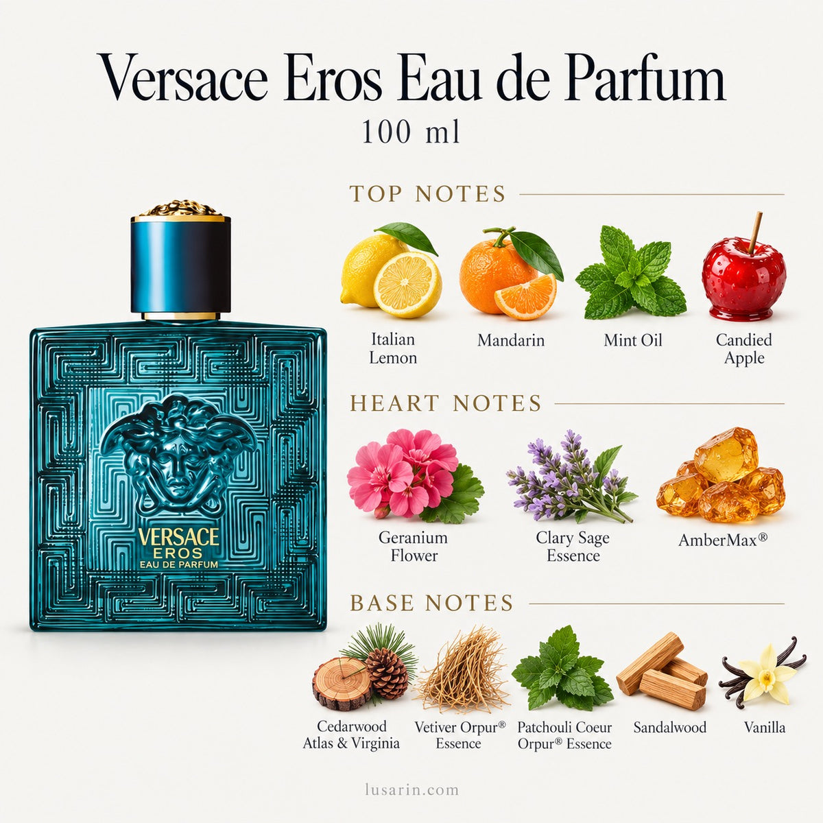 Eros Eau de Parfum 100ml