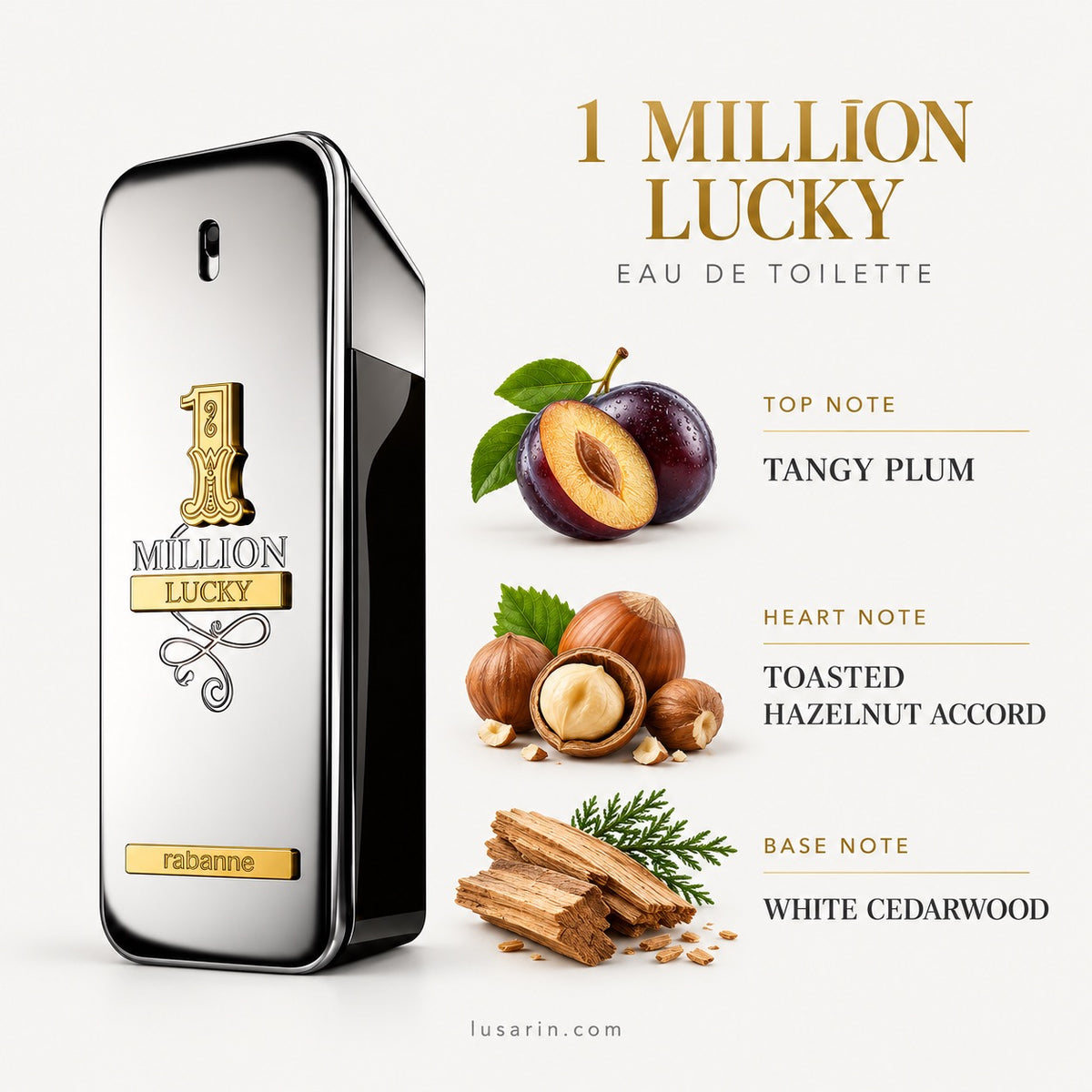 1 Million Lucky Eau De Toilette 100ml